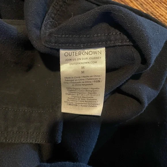 Outerknown Brushed Cotton Button-Up Shirt